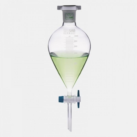 İsolab Ayırma Hunisi - Cam - Armudi - 250 Ml